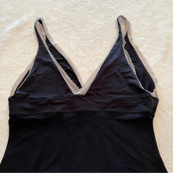 Victoria’s Secret - S/P - Black and Tan trim bodysuit - Picture 5 of 16